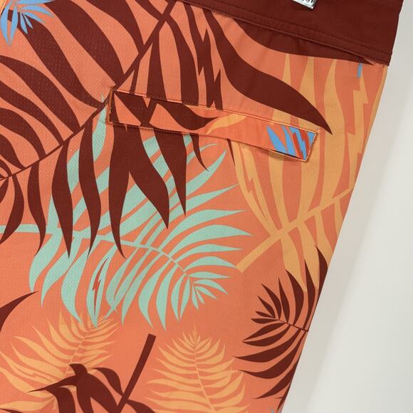 Born Primitive Shorts Mens 42 Tropical Leaf Board Shorts Swim Trunks Beach - Picture 4 of 8